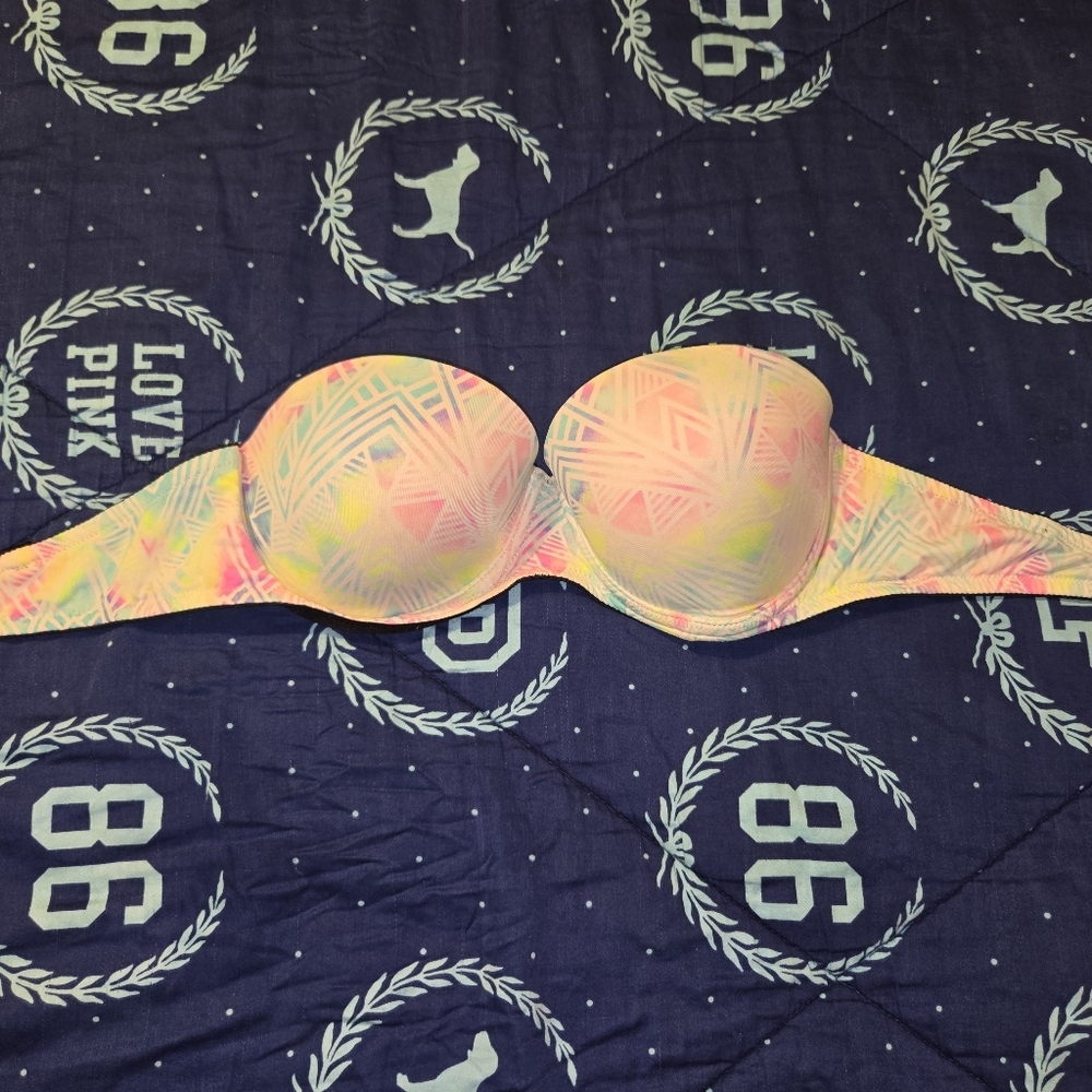 EUC VS  PINK WEAR EVERYWHERE PUSHUP BRA  34C